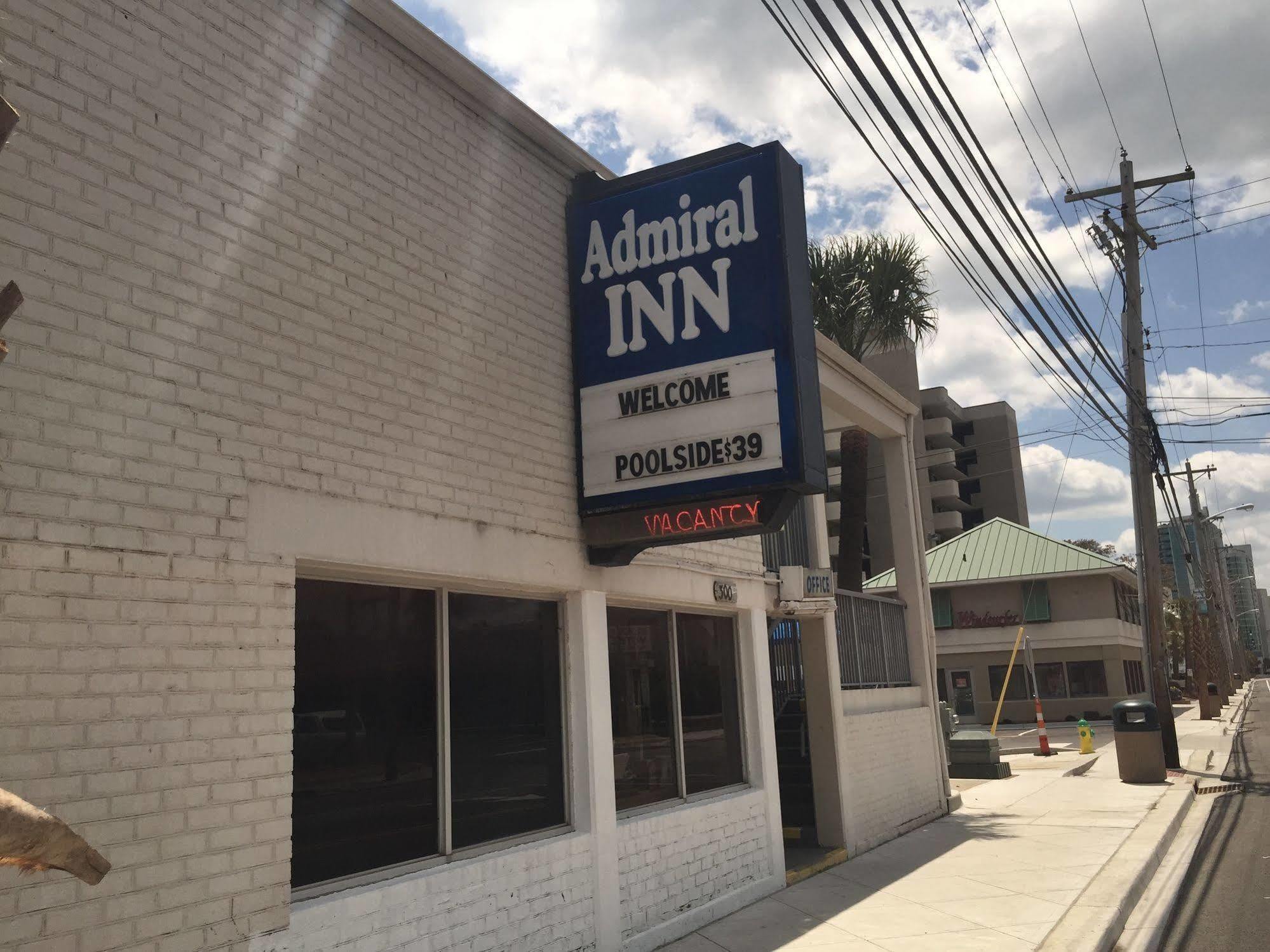 Admiral Motor Inn Миртл-Бич Экстерьер фото